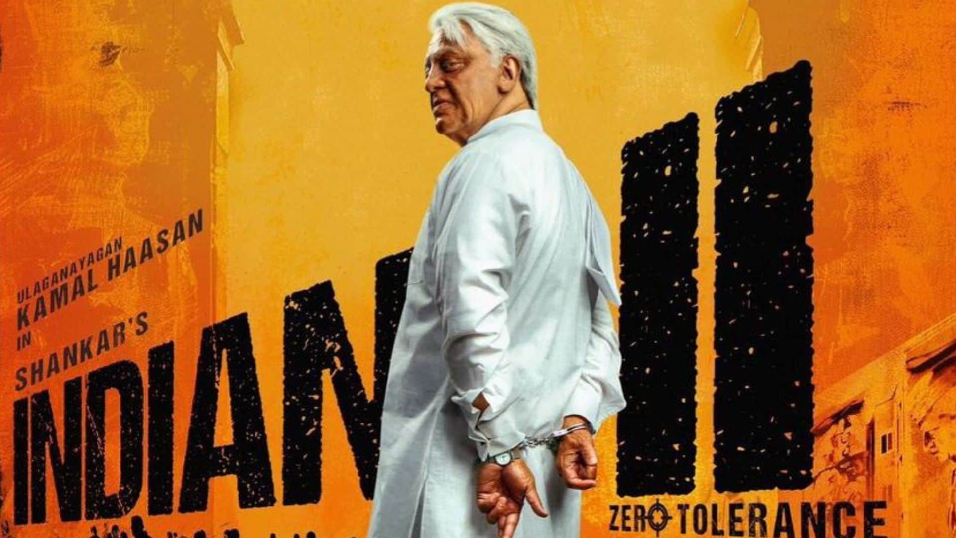 Indian 2 second song to release on 29 may 2024 kamal haasan film romantic track features siddharth rakul preet