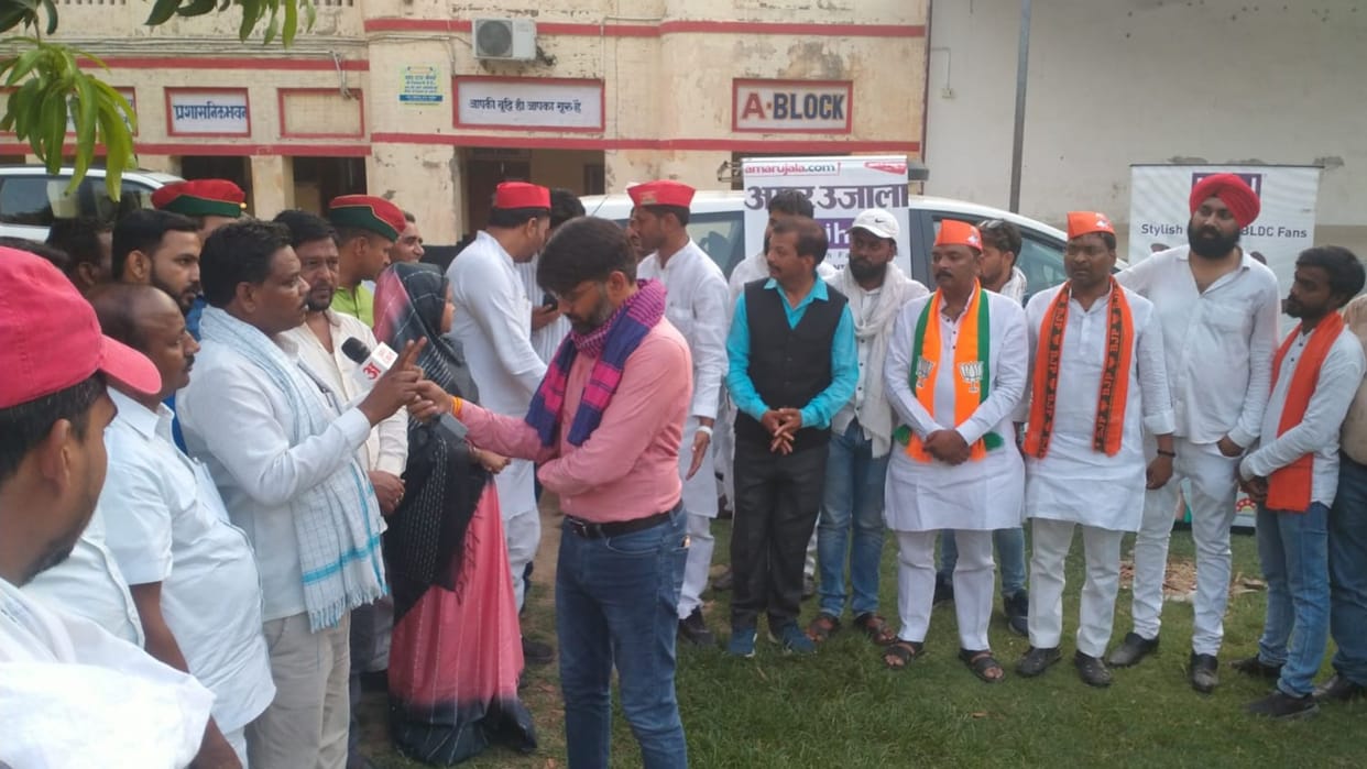 Satta ka sangram BJP leader claims development opposition raises questions in Chandauli