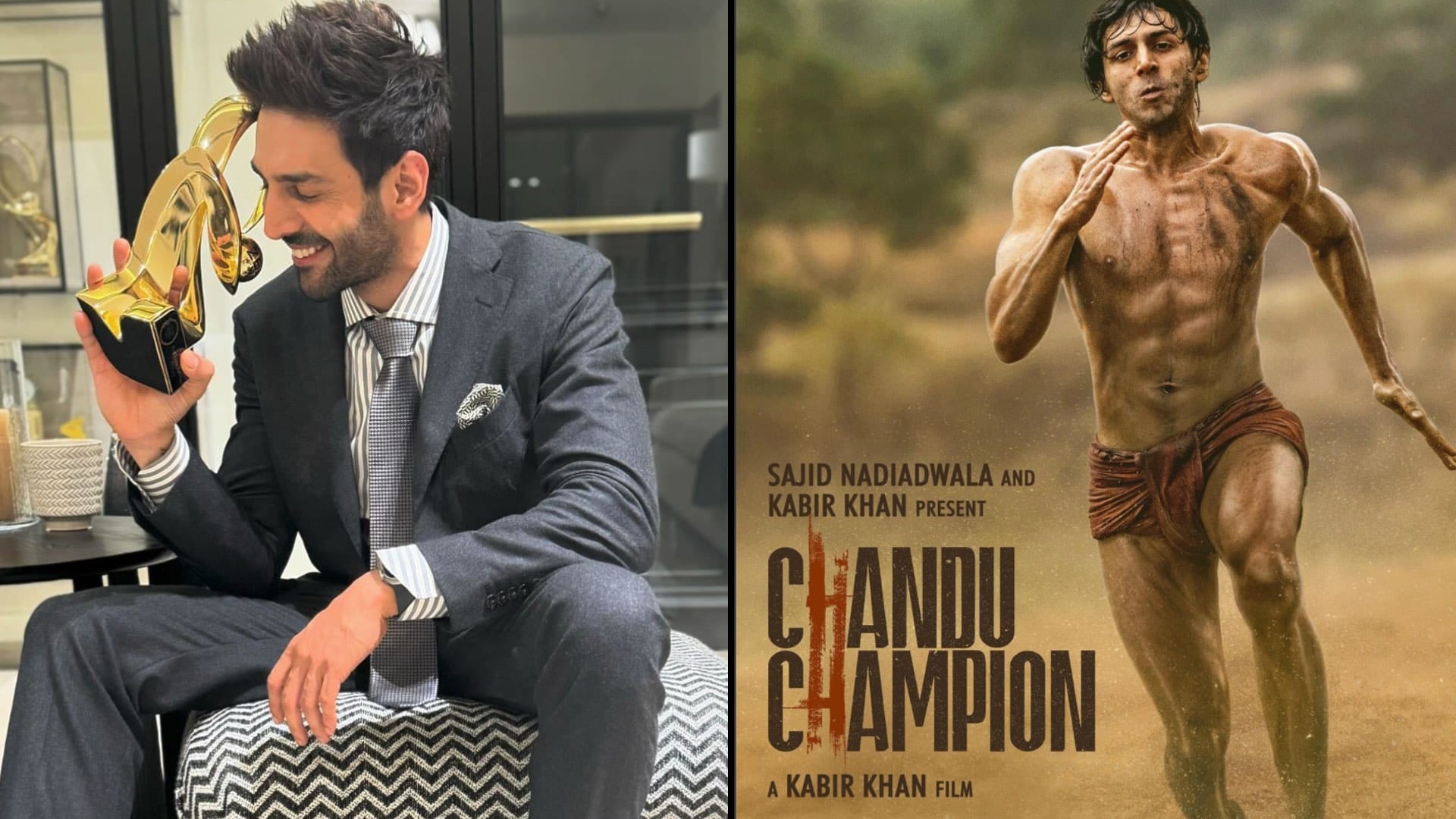 kartik aaryan shares pens emotional video note for Murlikant Petkar gives him inspiration of Chandu Champion