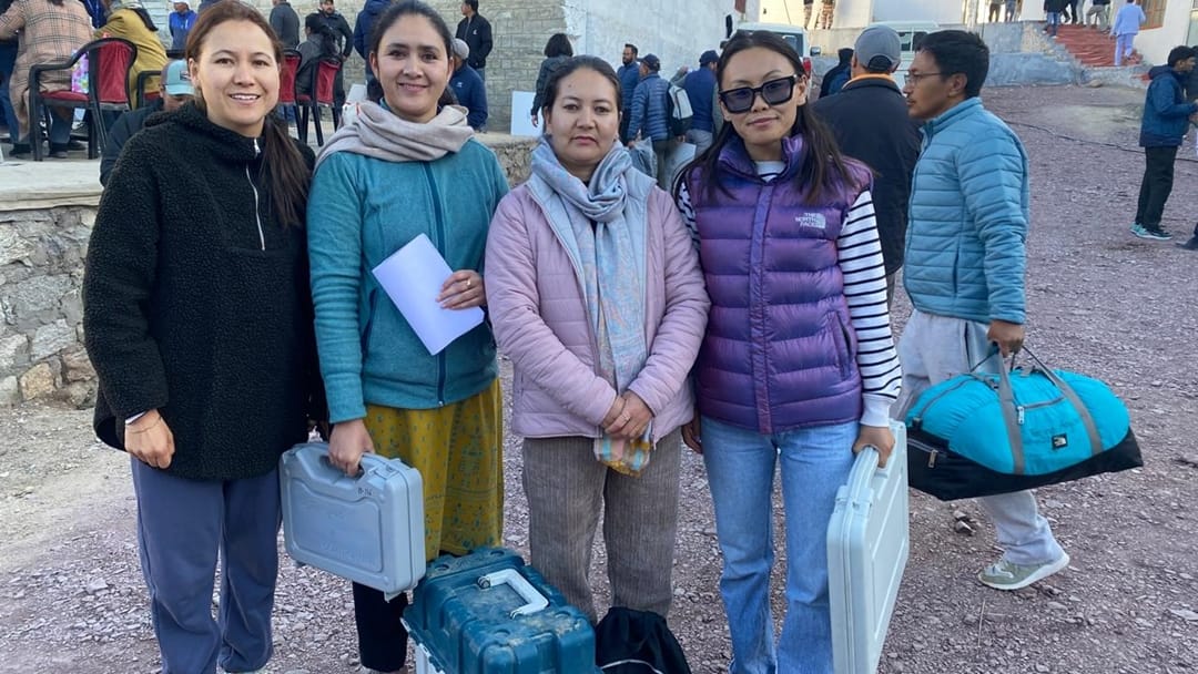 Lok Sabha Election : polling on Baramulla and Ladakh seats on may 20 polling parties leaves