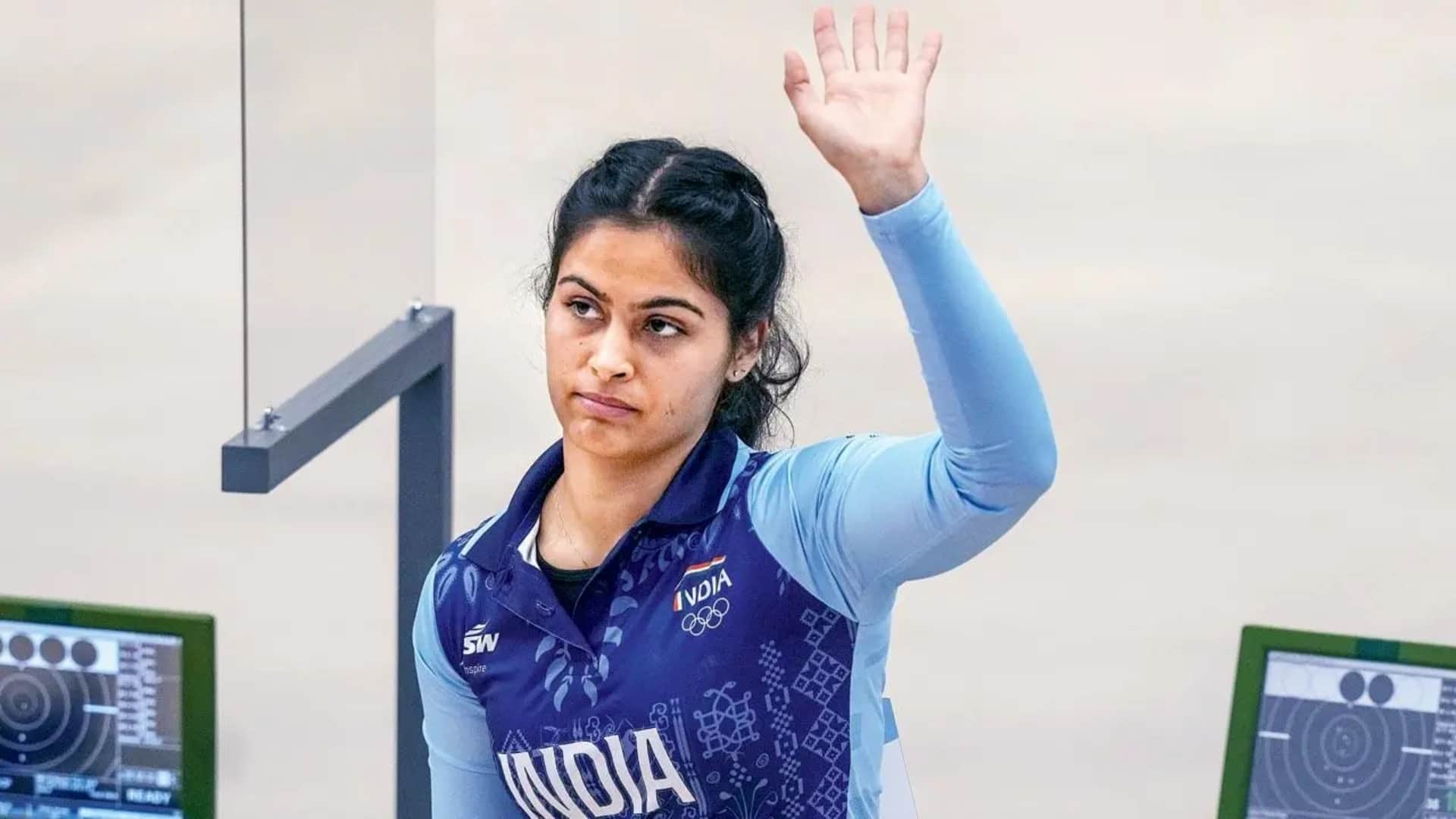 Manu Bhaker Wins Bronze Medal in Shooting 10m Air Pistol Final, India First Medal at Paris Olympics 2024