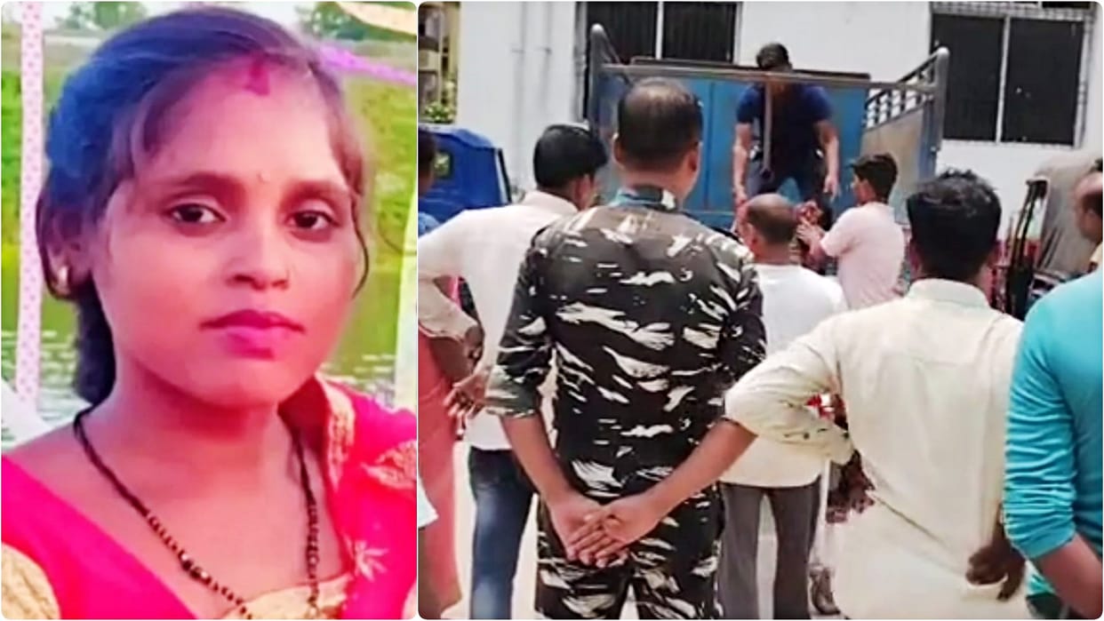 Purnea: Dead body of woman found hanging from noose in suspicious condition in house, suspicion of murder