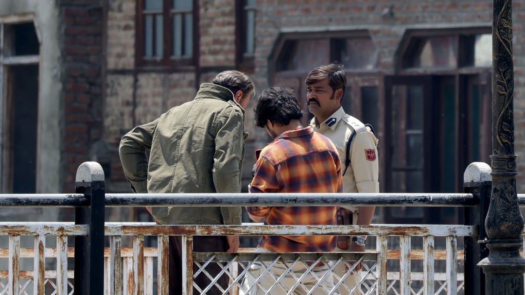 kashmir srinagar film shooting singham again ajay devgn jackie shroff shoot action scene rohit shetty