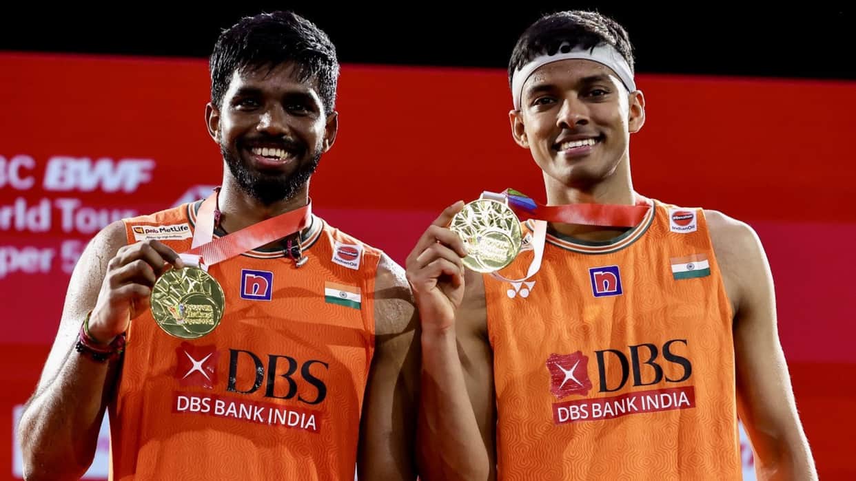 India's star men's doubles pair of Satwiksairaj Rankireddy and Chirag Shetty win Thailand Open title