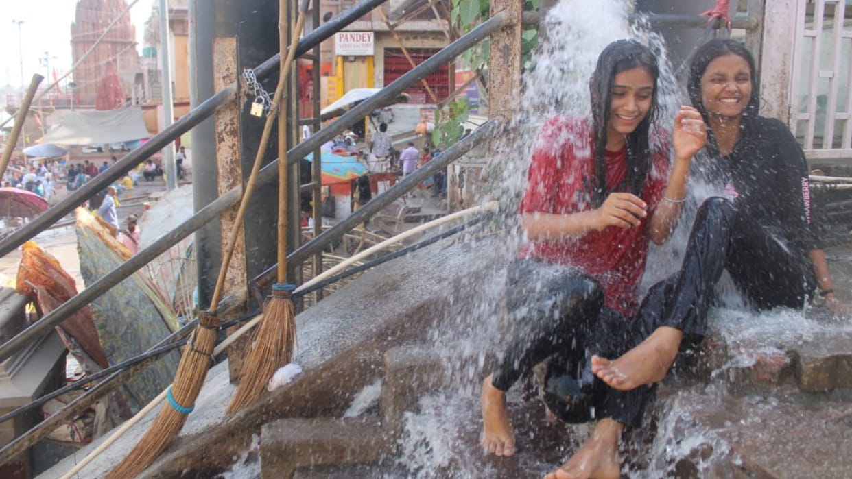 Varanasi Weather hottest day of the season Temperature expected