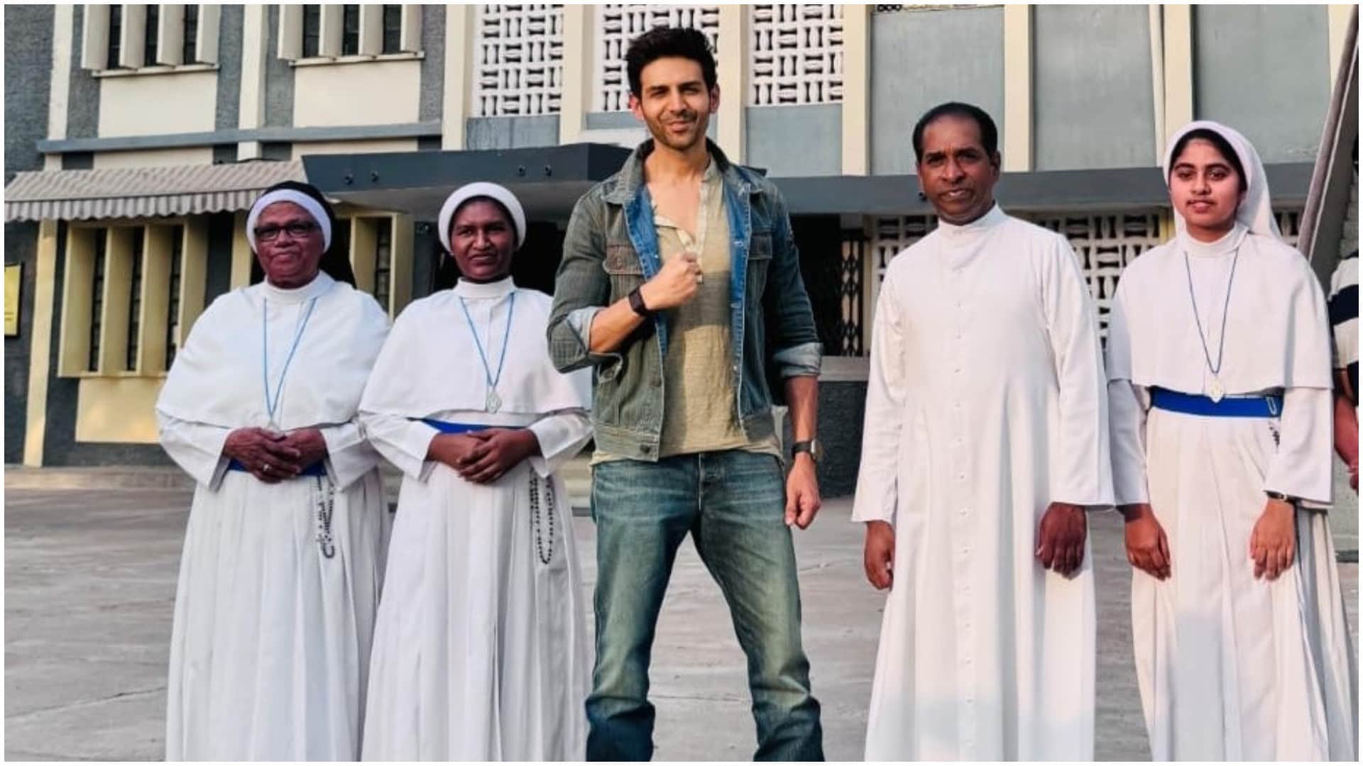 Kartik Aaryan shot the swimming scene in chilling winter of London whilst suffering from fever