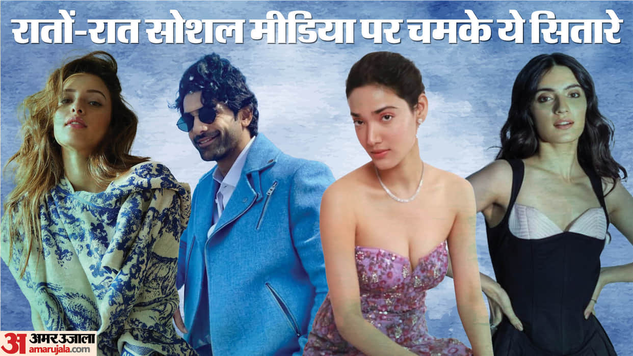 these stars got social media popularity over the night medha shankar tripti dimiri pratibha ranta taha shah