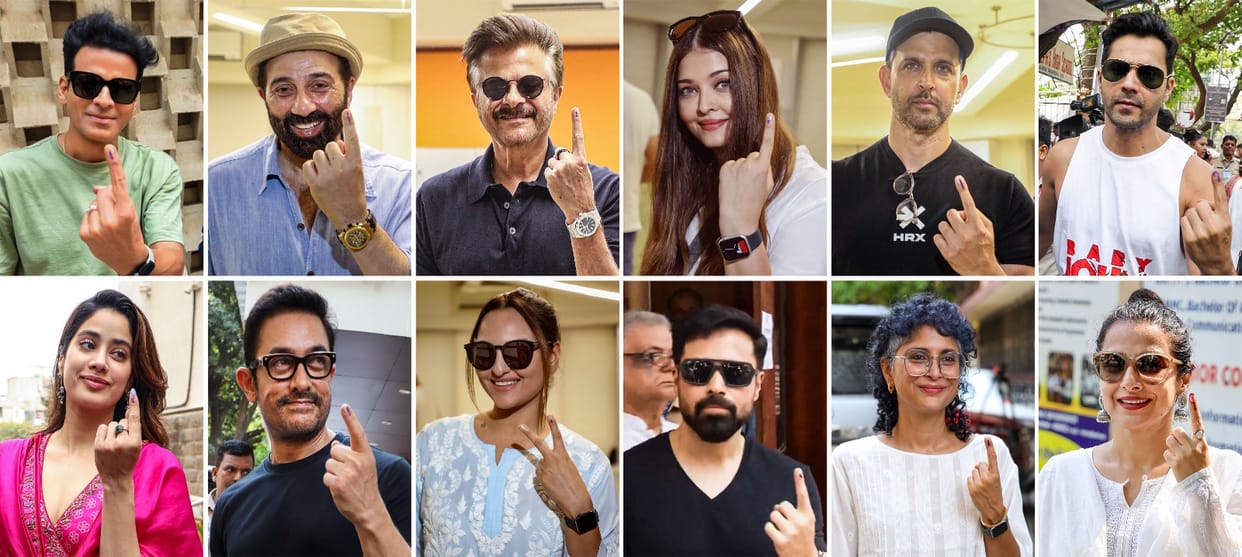 Lok Sabha Election 2024 Fifth Phase Voting Bollywood Celebs Caste Their Vote Akshay Kumar Sanya Malhotra