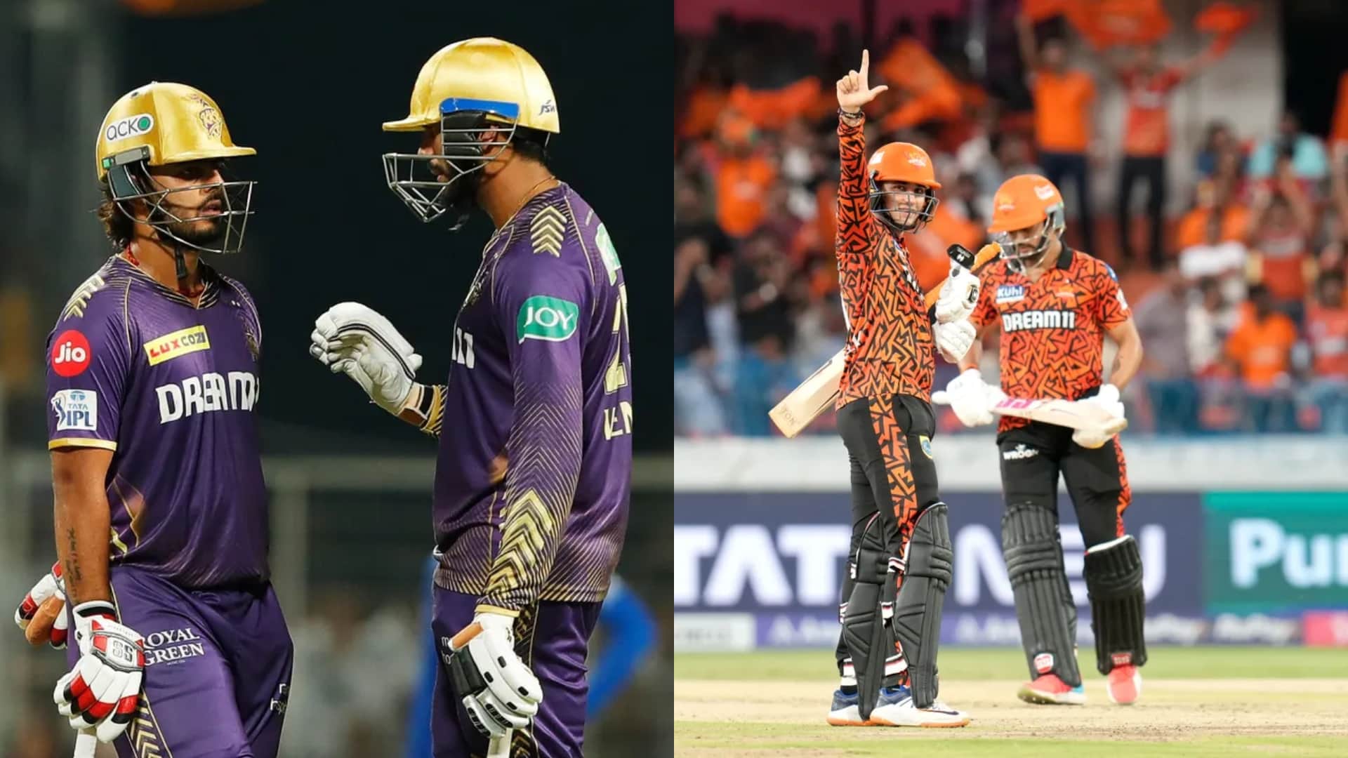 IPL 2024 : KKR and SRH faced each other in qualifier-1 both team opening batting analysis before crucial match