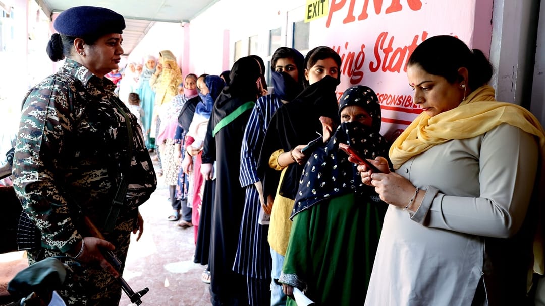Baramulla ladakh Lok Sabha Election 2024 Phase 5 Voting Live 5th Charan Chunav BJP Congress News in Hindii