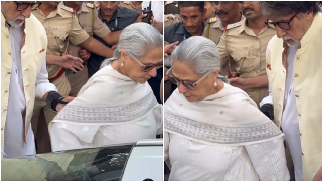Lok Sabha Election 2024: amitabh bachchan and jaya Bachchan cast vote she got angry at media video viral