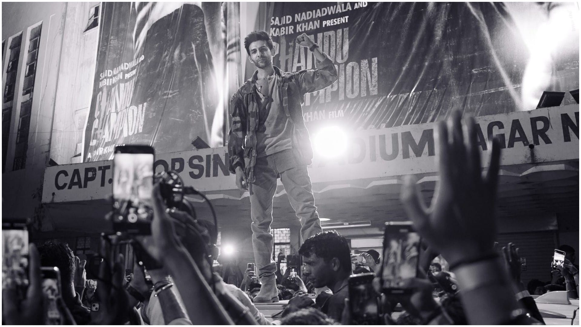 Kartik Aaryan shot the swimming scene in chilling winter of London whilst suffering from fever