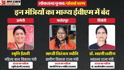 Union Ministers Contesting Lok Sabha Election 2024 In Fifth Phase