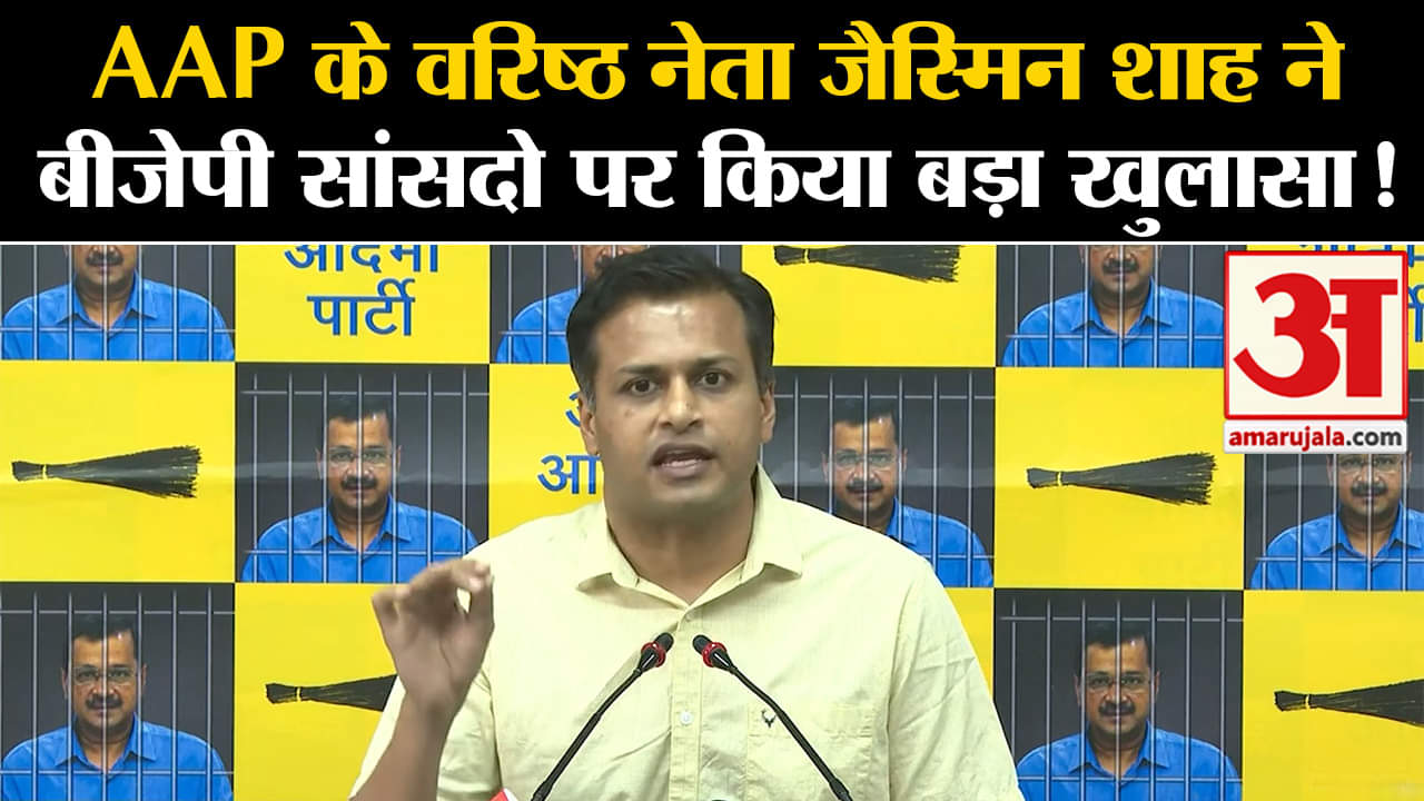 Lok Sabha Election 2024: AAP के वरिष्ठ नेता जैस्मिन शाह नेबीजेपी सांसदो पर किया बड़ा खुलासा !