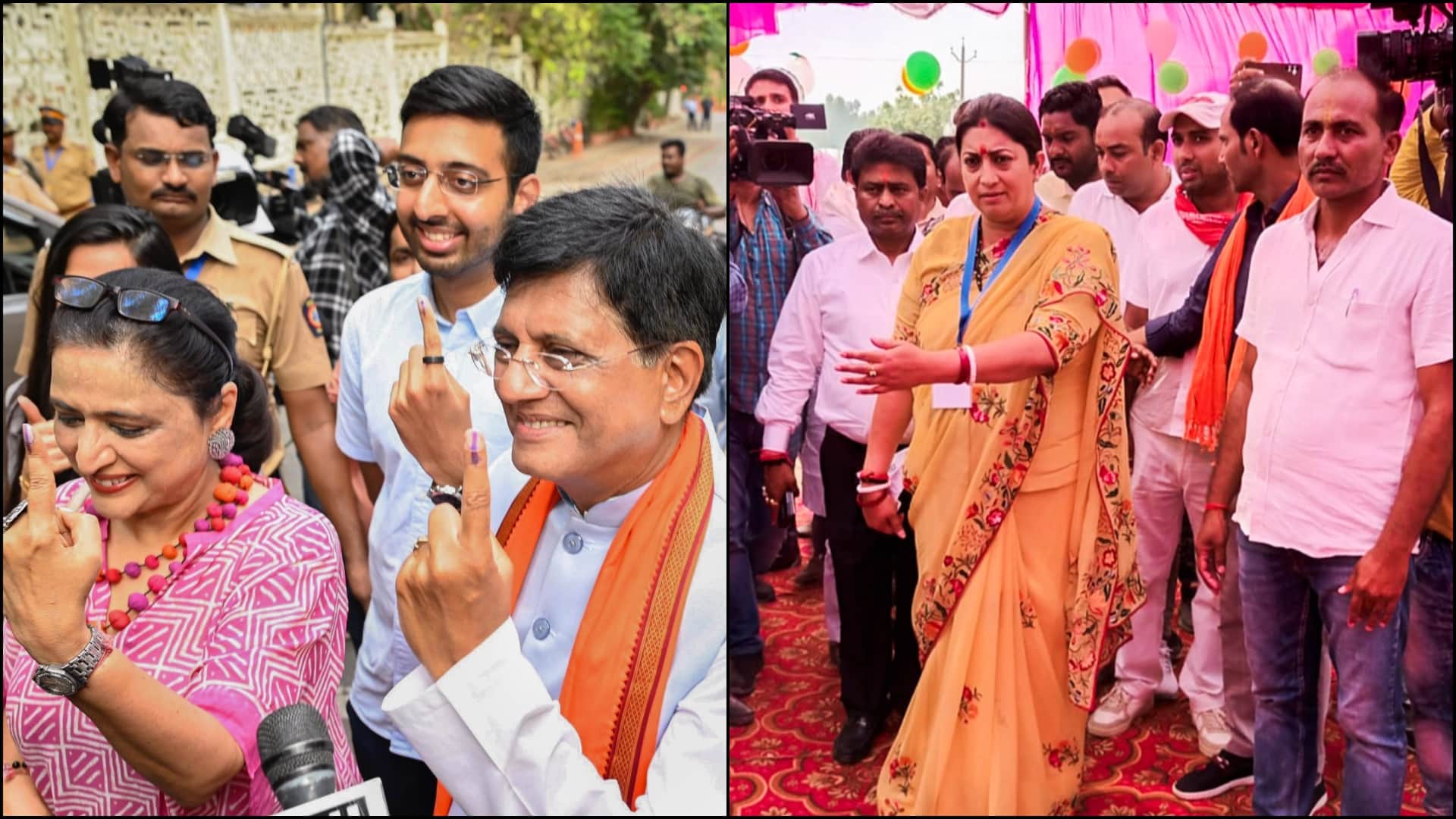 Lok Sabha Polls voting fifth phase politicians election photos news in hindi