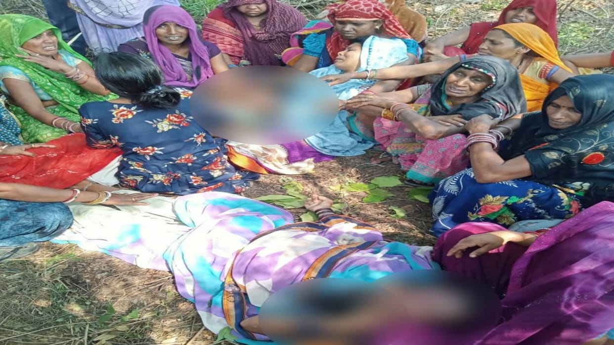 Shahdol Grandmother and grandson died due to lightning incident in village Maika of Sohagpur area