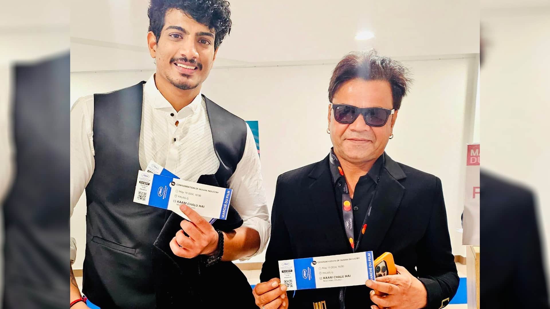 Rajpal Yadav thanks IMPPA for screening of Kaam Chalu Hai in Marche du film zee5 calls film festival screening
