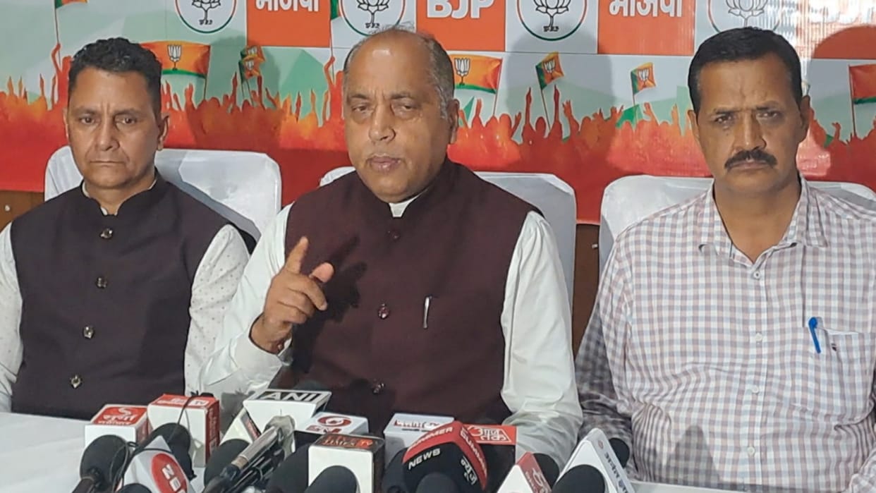 Jairam Thakur Target Vikramaditya Singh In Mandi
