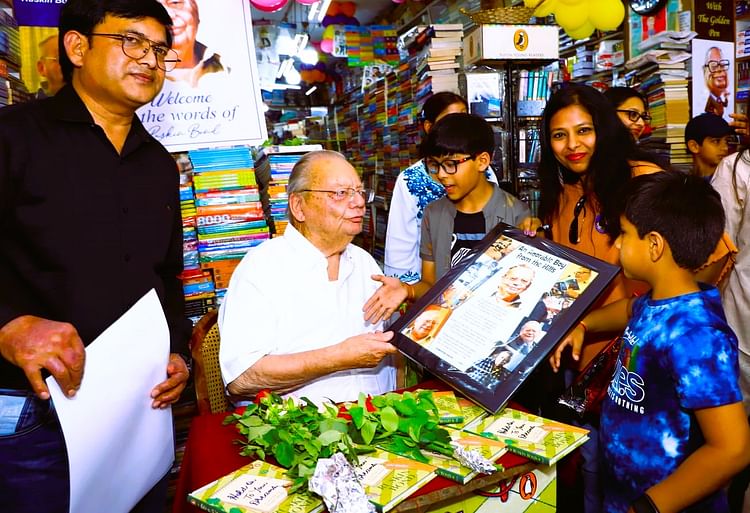 Ruskin Bond Turns 90 Celebrates Birthday With Fans Releases New Book