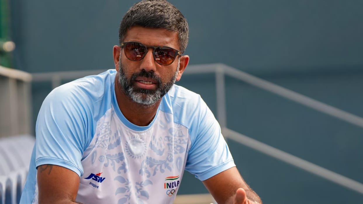 Indian Veteran Tennis Player Rohan Bopanna says his Paris olympics partner Shreeram Balaji is very aggressive