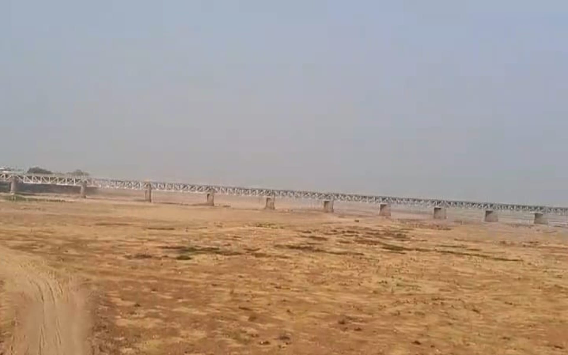 भोजपुर कोइलवर का सोन नदी क्षेत्र।