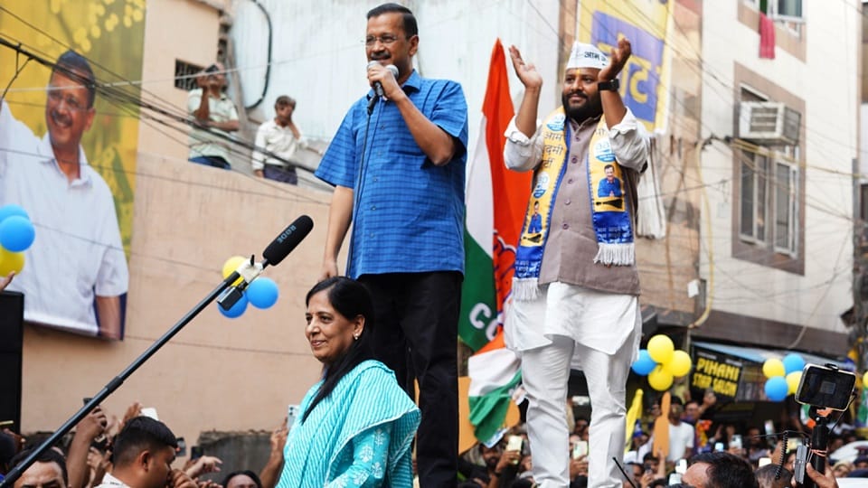 Arvind Kejriwal said that BJP put me in jail for stopping the work of Delhi