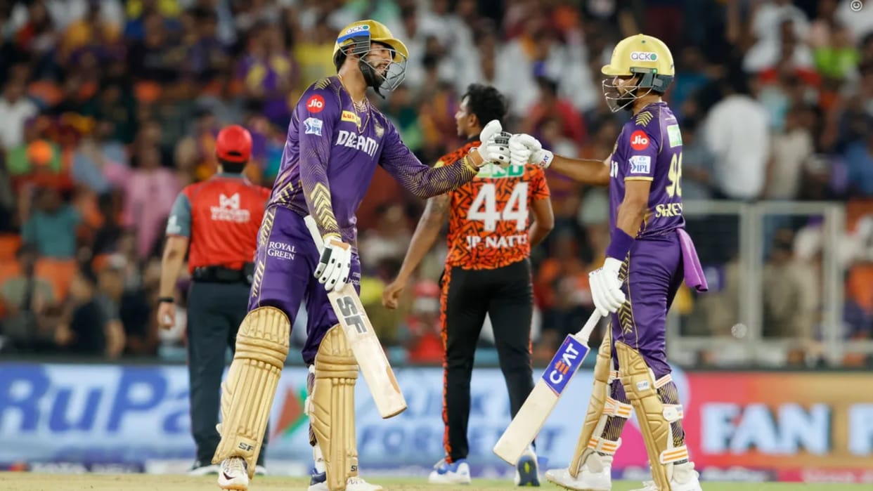 KKR vs SRH Highlights: Kolkata Knight Riders vs Sunrisers Hyderabad Match Scorecard Updates