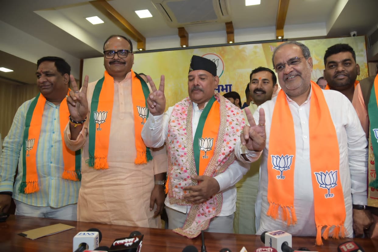 Former IPS Prem Singh joins BJP.