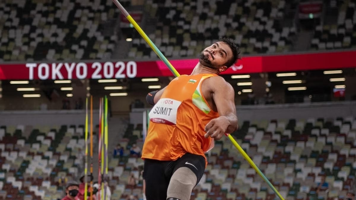 Para Athletics:पैरालंपिक चैंपियन सुमित अंतिल ने भाला फेंक में जीता ...