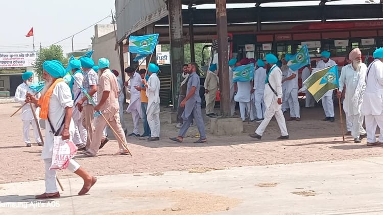 Mahapanchayat Is Dana Mandi Of Jagraon Today By Farmers Organisation All Update – Amar Ujala Hindi News Live