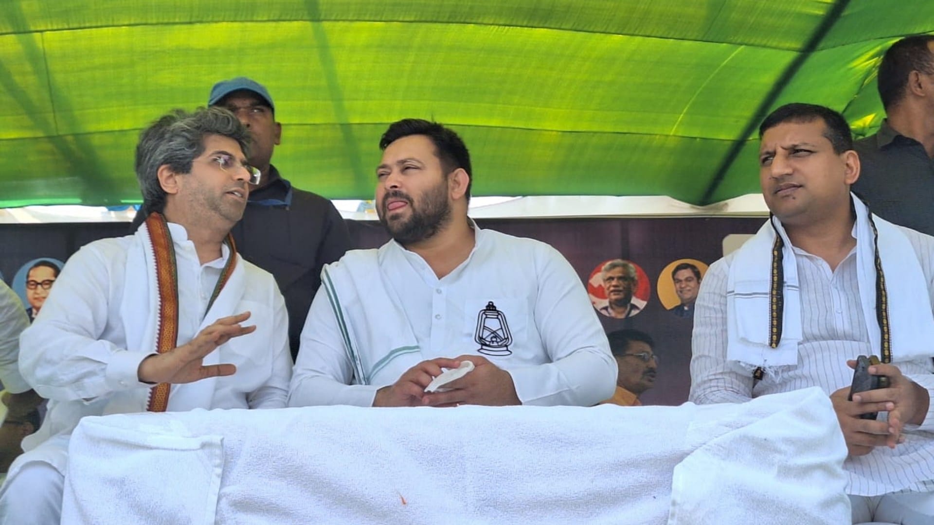Valmikinagar Lok Sabha: Tejashwi Yadav says PM Modi does politics of dividing people and hatred, Nitish Kumar