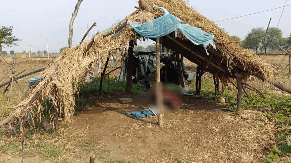 There was a stir in Kabirdham after the body of a young man was found in a field