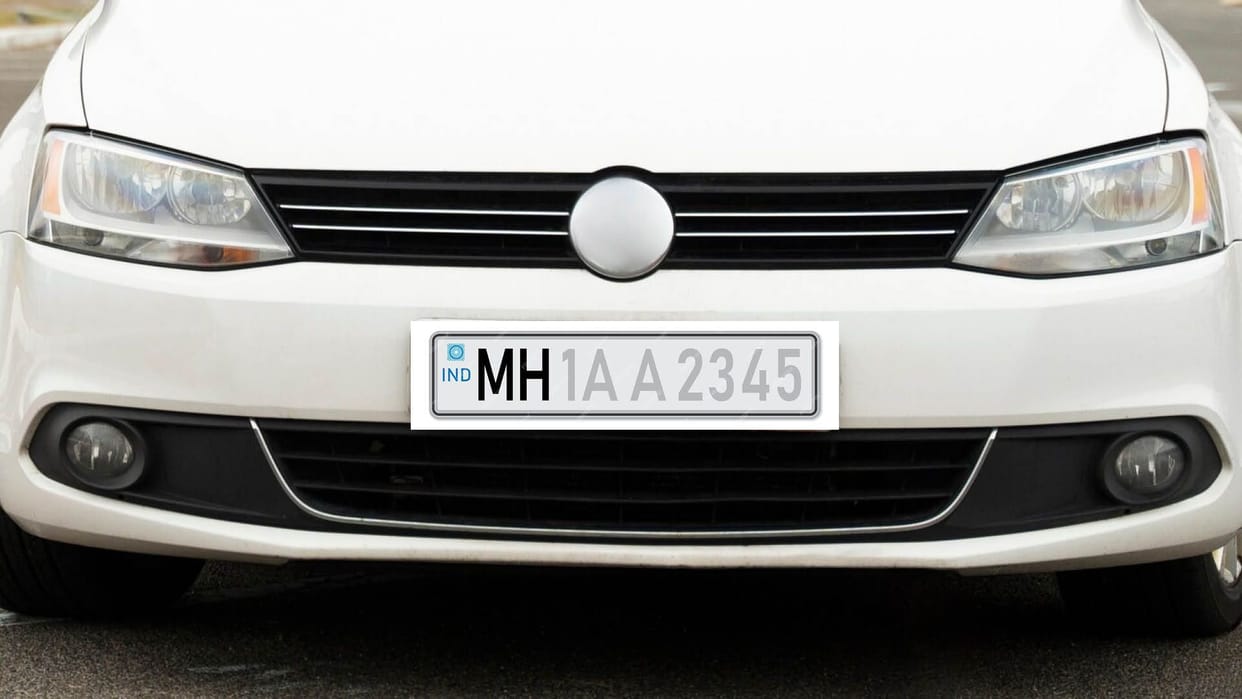 vehicle number plate challan issued if you hide number traffic challan