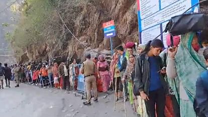 Chardham Yatra Online registration for yatra is complete till the month of June Uttarakhand News in hindi