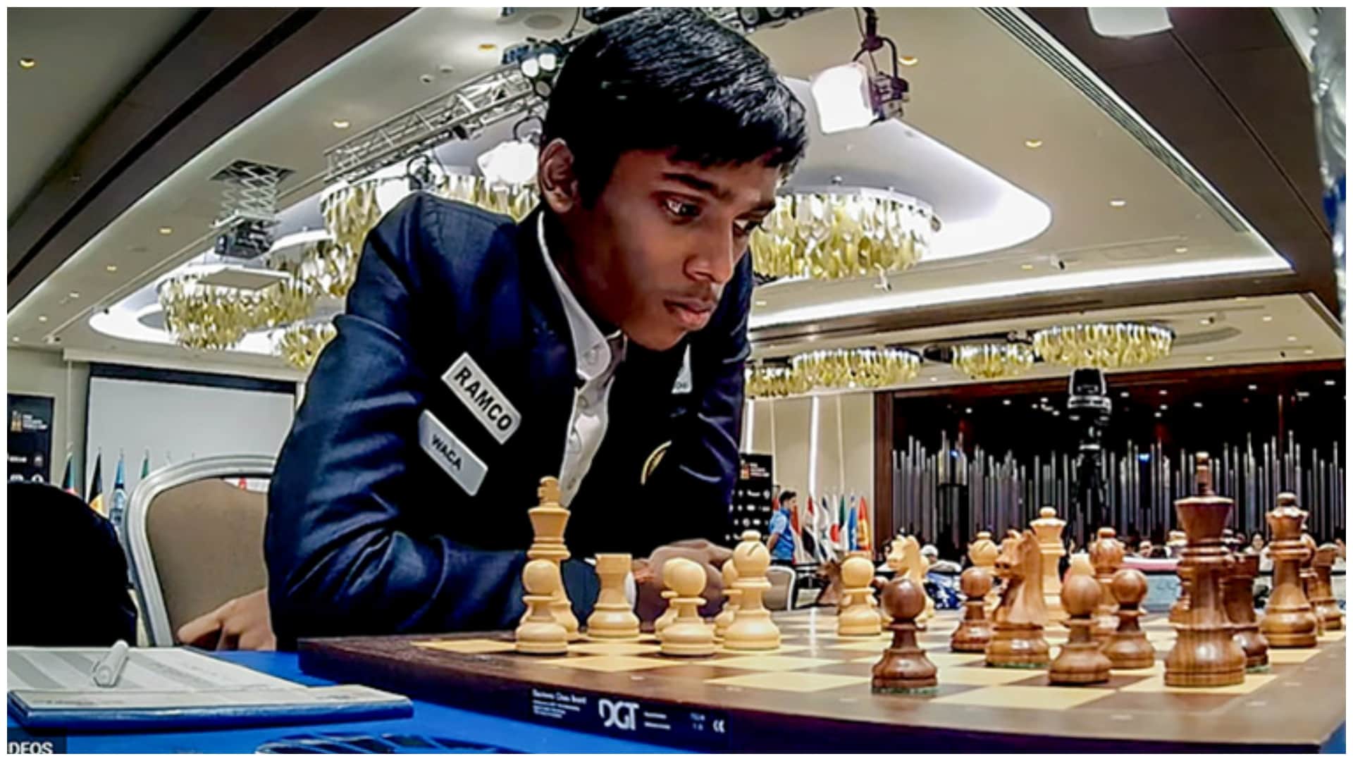 Praggnanandhaa clinches first classical chess win over world No.1 Carlsen