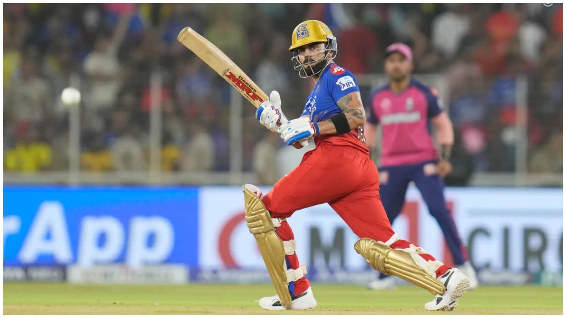 RCB vs RR: Virat Kohli became first batter to complete 8000 runs in IPL, also equals Chris Gayle record
