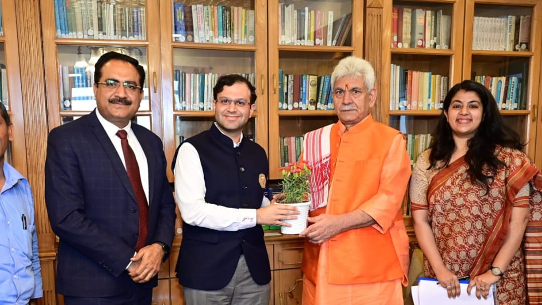 Godrej Group to invest in Jammu Kashmir meeting with lg manoj sinha