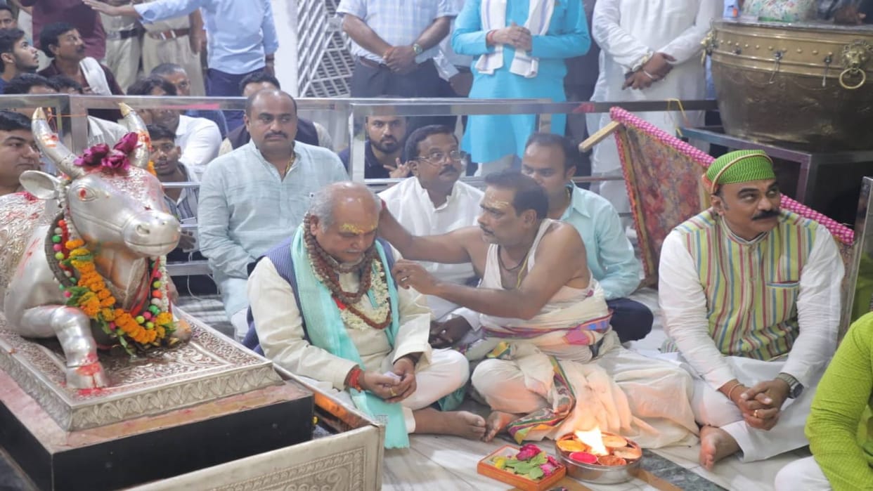 Ujjain MP Assembly Speaker Narendra Singh Tomar who came to see Baba Mahakal claims we will win 29 seats