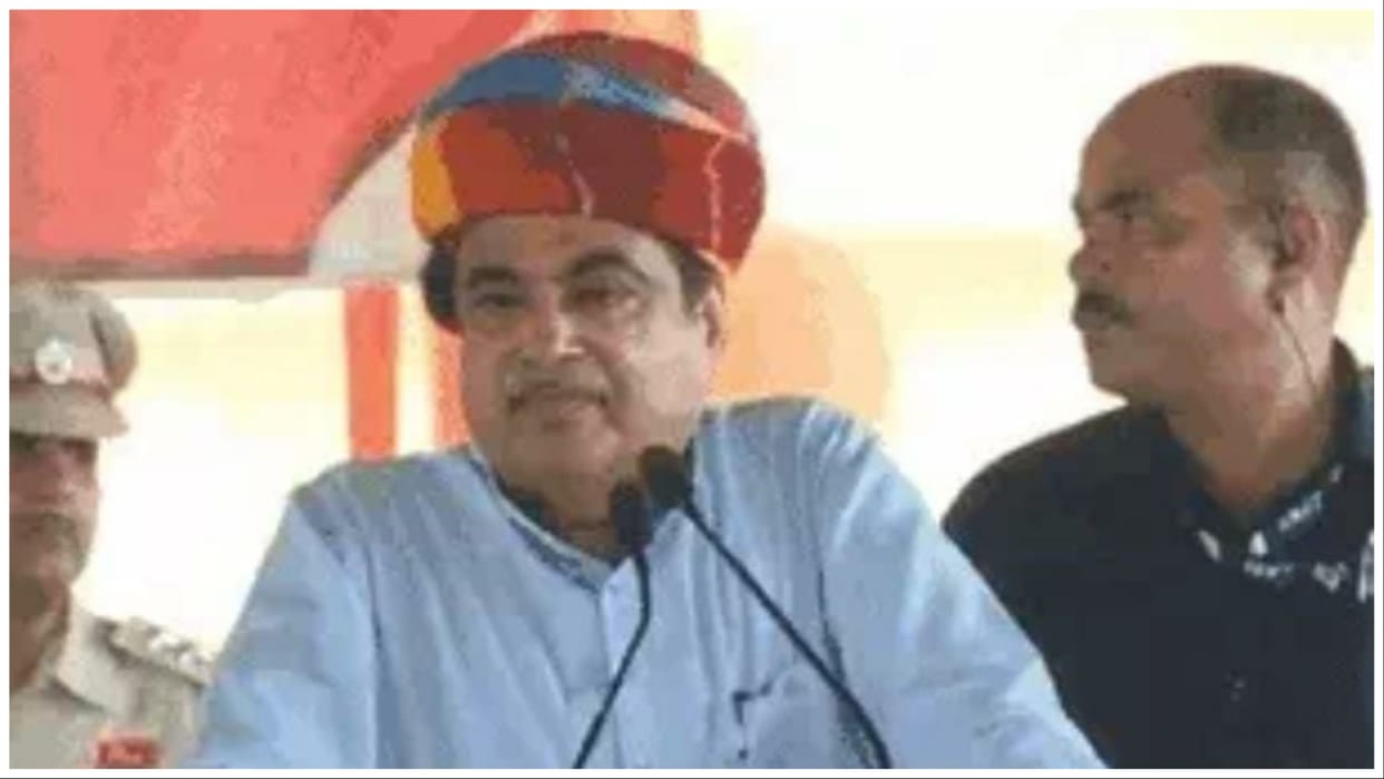 Lok Sabha: Nitin Gadkari reached Kosli in Rewari of Haryana