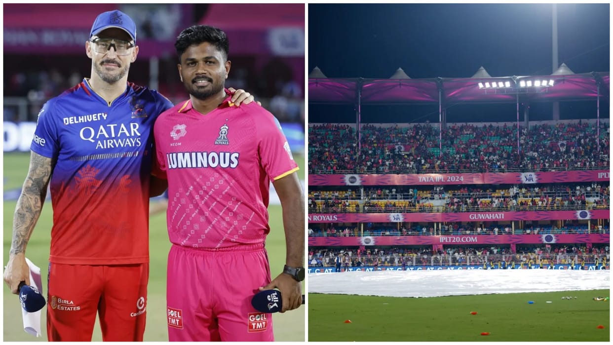 rr vs rcb ipl 2024 eliminator weather forecast pitch report of narendra modi stadium ahmedabad news in hindi