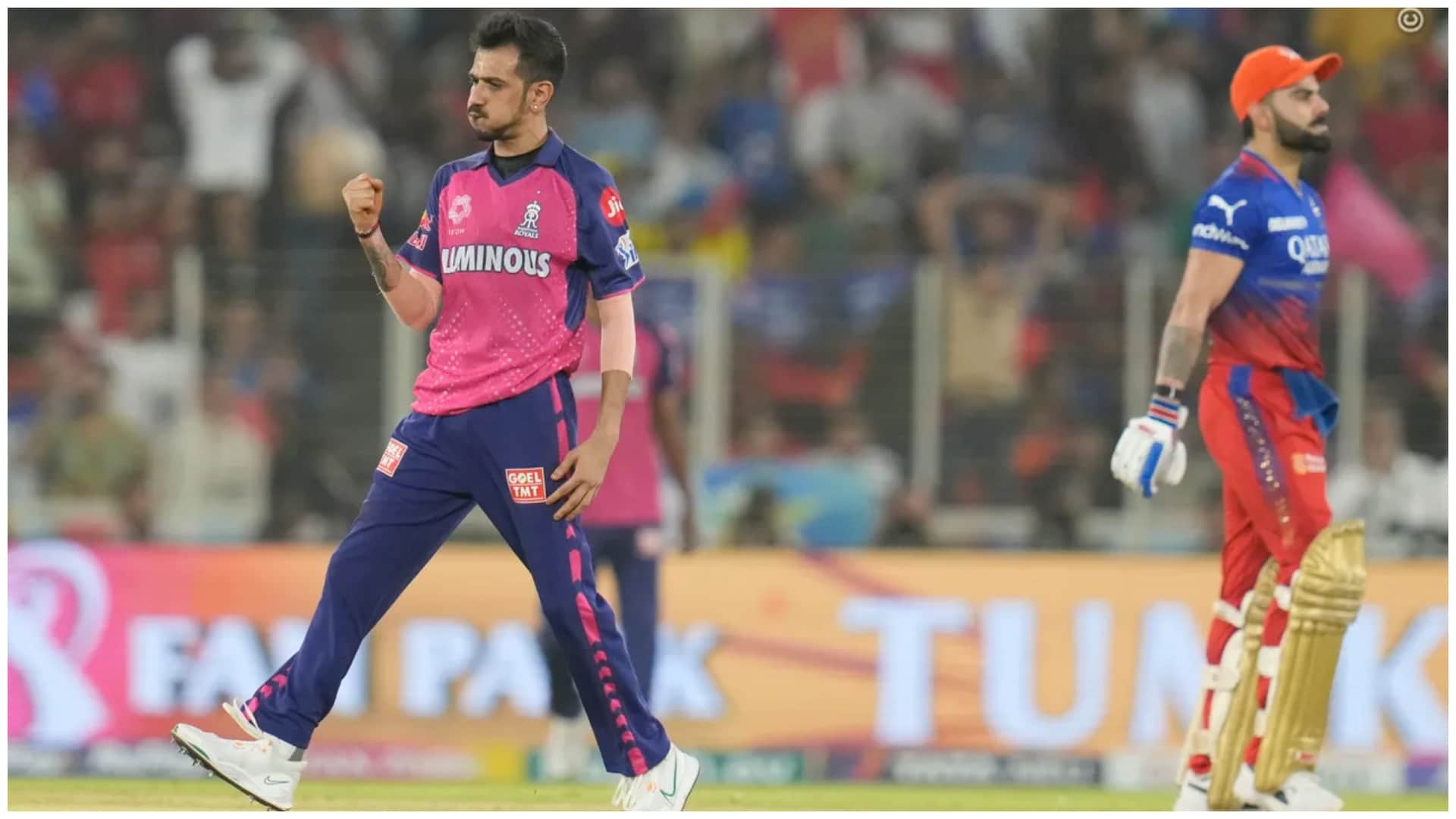 RCB vs RR: Virat Kohli became first batter to complete 8000 runs in IPL, also equals Chris Gayle record