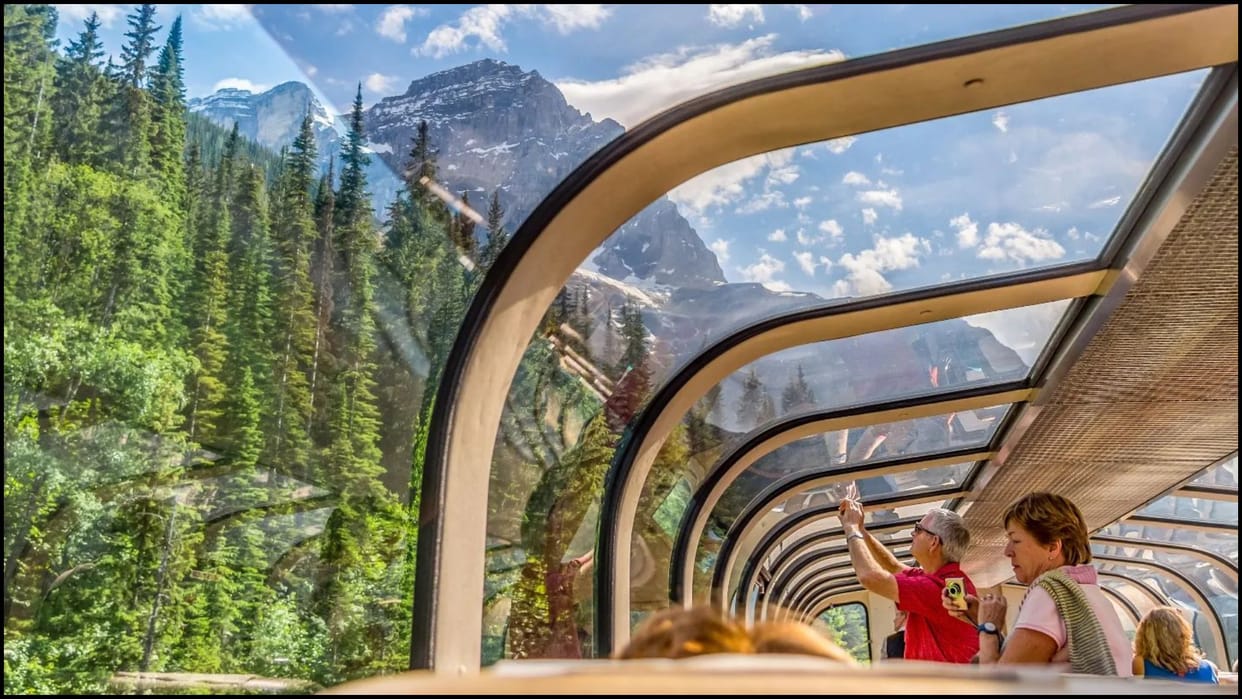 Canada Luxury Train: 96 hours on Luxury train ride Across Canada From toronto to vancouver Train Trip