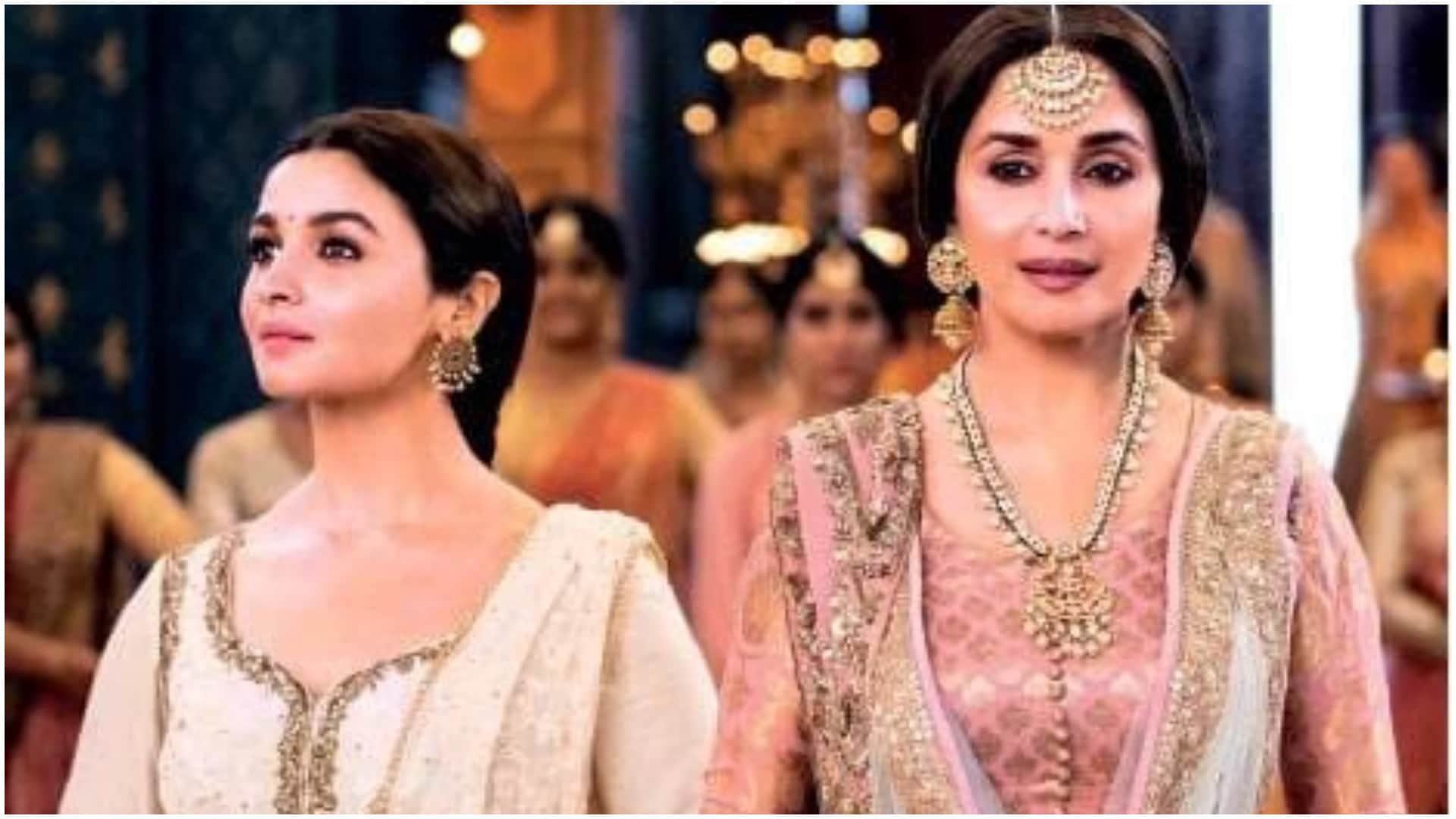 Academy lauds Alia Bhatt Madhuri Dixit Sonakshi Sinha Varun Dhawan Film Kalank Song Ghar More Pardesiya