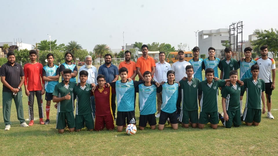 inter-school football competition semi-final-final on 24th May