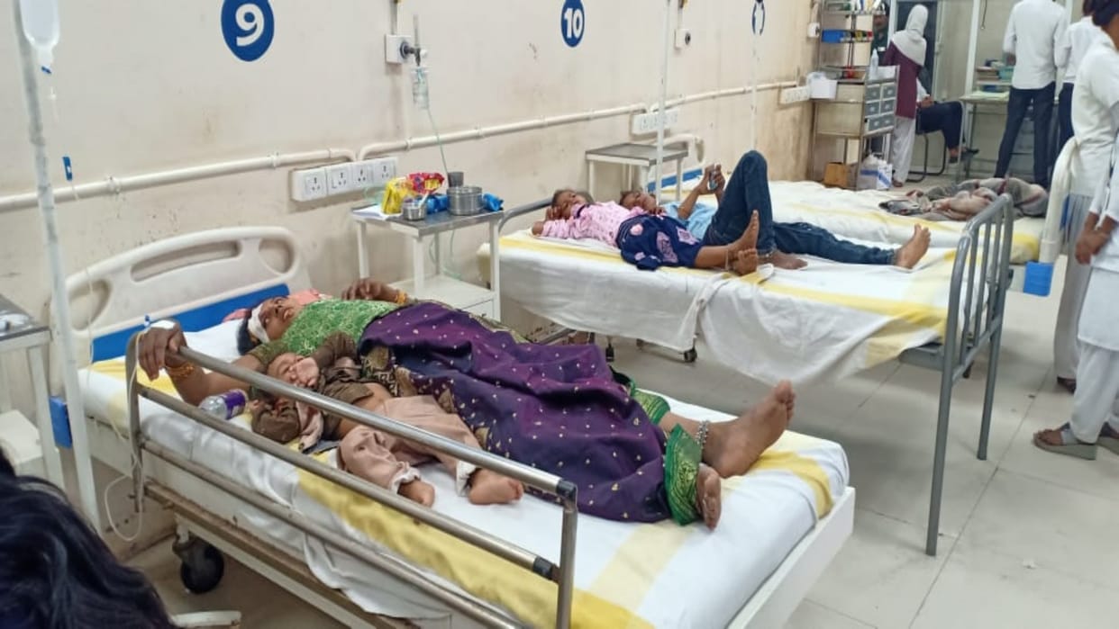 Nalanda News: Due to tire blast, Hiwa rammed into Scorpio coming from the front, youth died, four injured