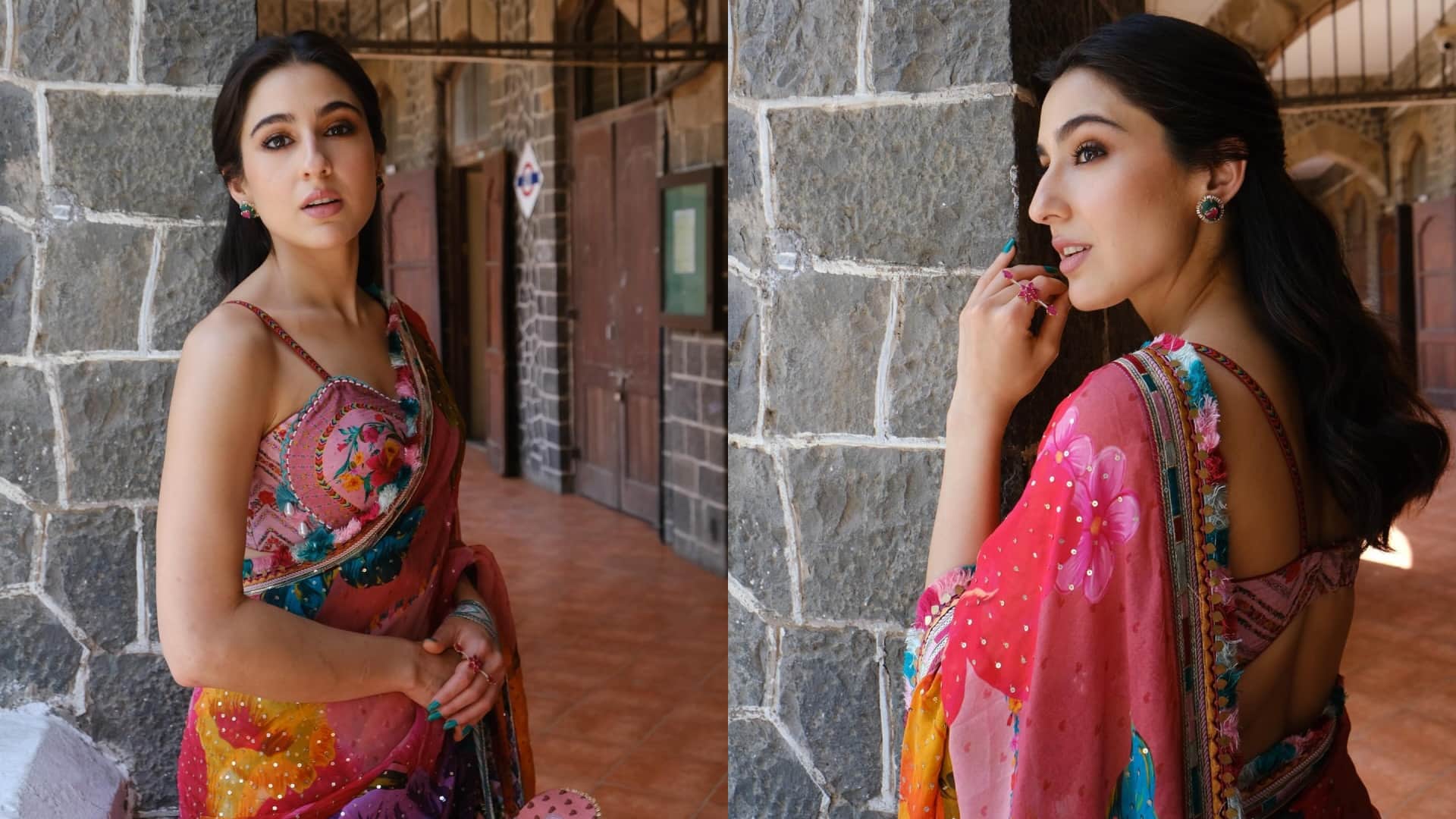 Fashion Tips for wearing backless blouse with saree or lehenga