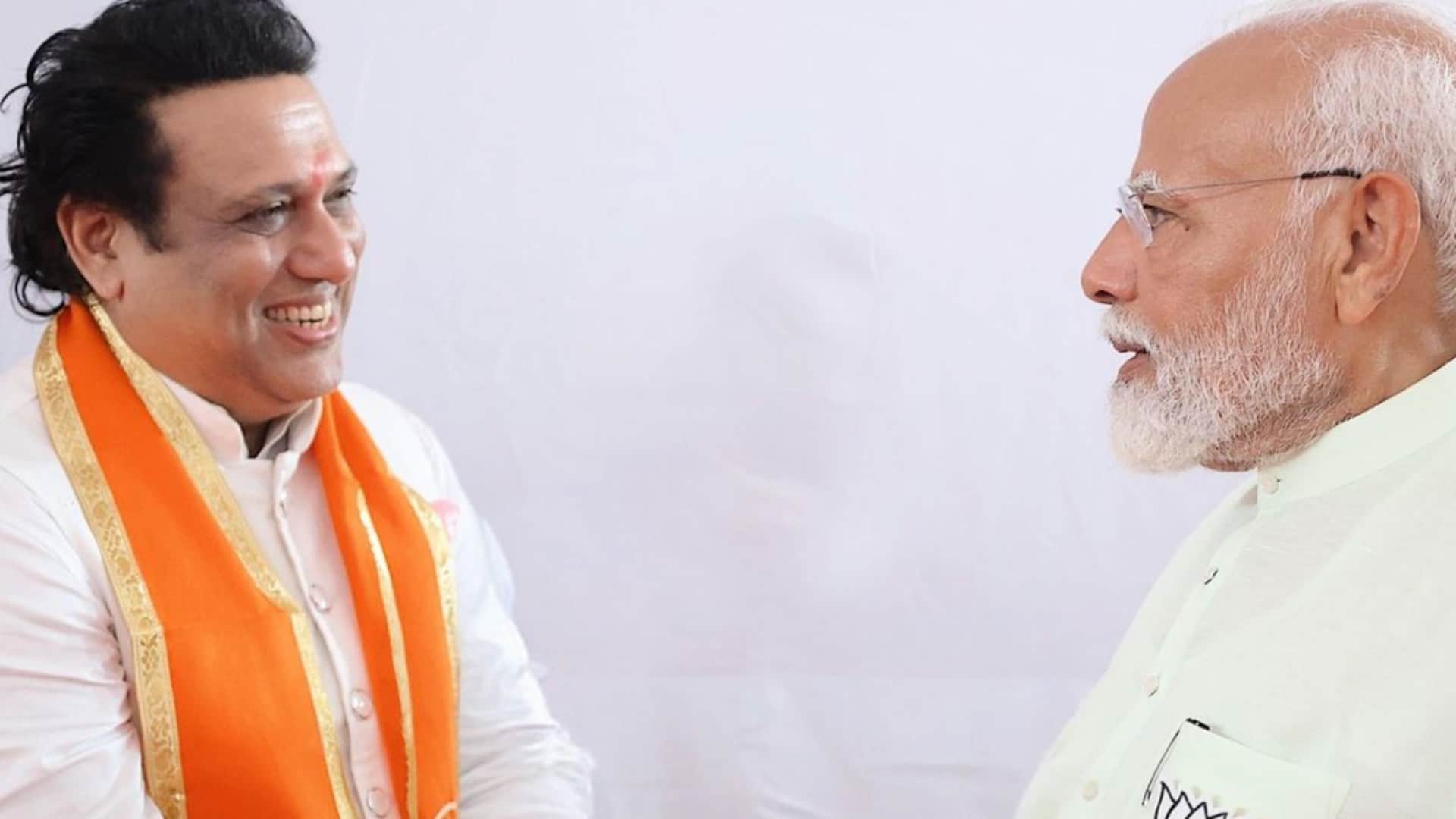 Govinda health suddenly unwell during Maharashtra assembly election campaign actor returned to Mumbai