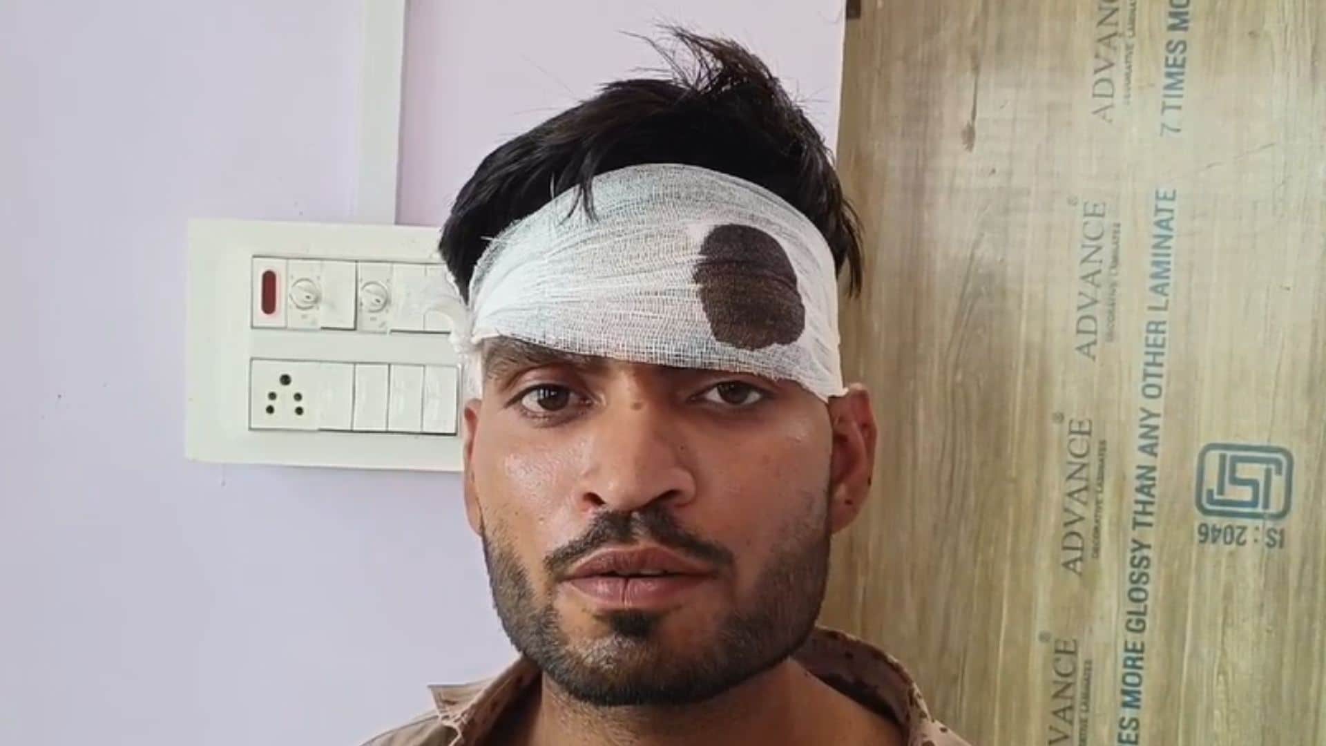 घायल पीड़ित