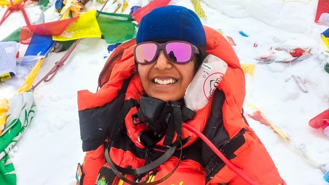 16-year-old Kamya Karthikeyan claims she is the youngest Indian girl to scale Mt. Everest