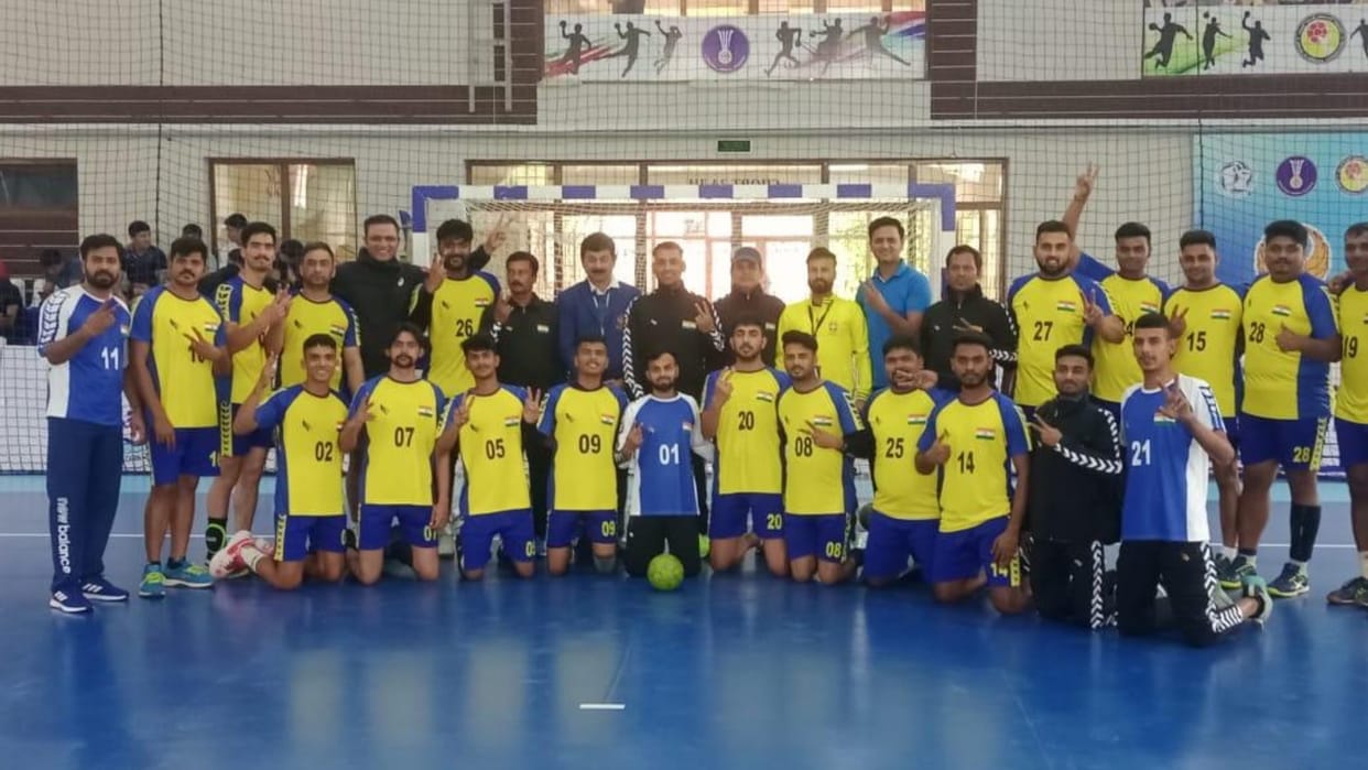 Two players from the state won bronze in the Central Asia Handball Championship held in Uzbekistan